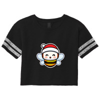 Save The Bee! Bee Christmas Scorecard Crop Tee | Artistshot