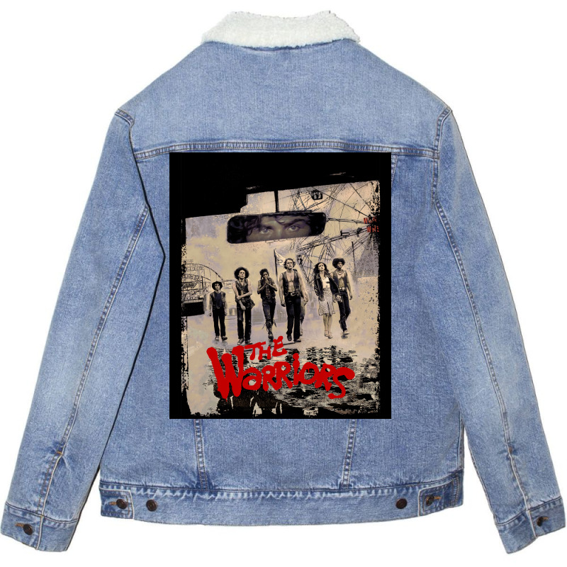 The Coney Island Warriors Poster Boy Unisex Sherpa-lined Denim Jacket | Artistshot