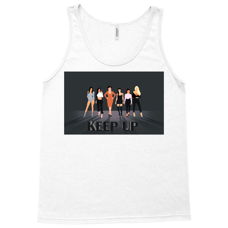 Keep Up Poster Aesthetic Tank Top | Artistshot