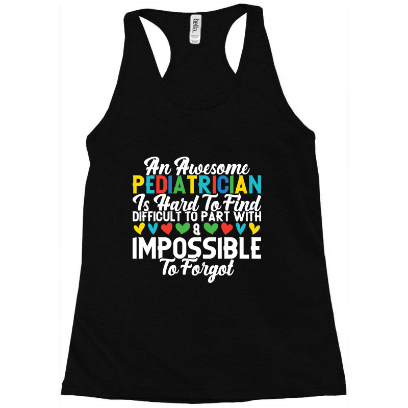 Pediatric Nurse-afcfi Racerback Tank by cryingfamilies16 | Artistshot