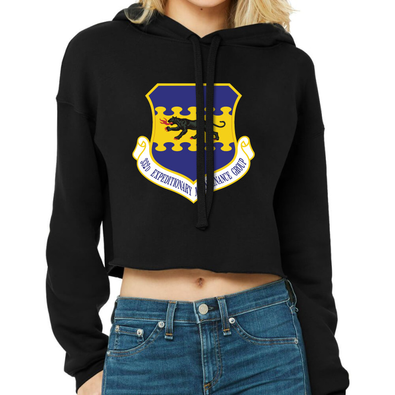 332d Expeditionary Maintenance Group (u.s. Air Force) Cropped Hoodie by nourishnormally484 | Artistshot