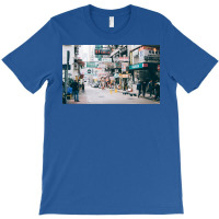 Hong Kong Vibes Feel The City Poster Hippie T-shirt | Artistshot