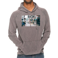 Hong Kong Vibes Feel The City Poster Hippie Vintage Hoodie | Artistshot