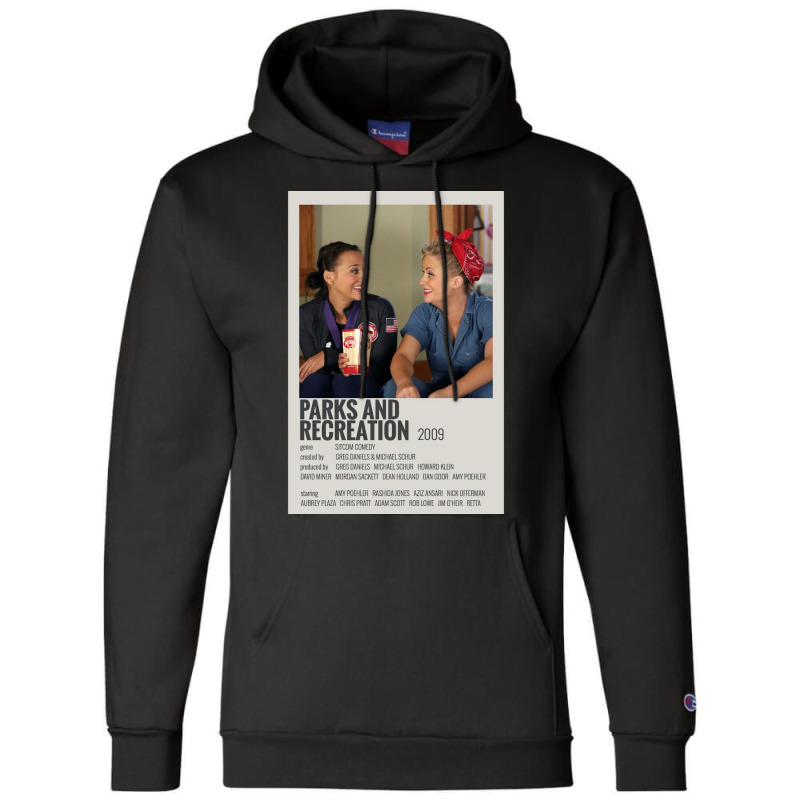 Leslie Knope Ann Perkins Parks And Rec Minimalist Poster Poster Stars Champion Hoodie | Artistshot