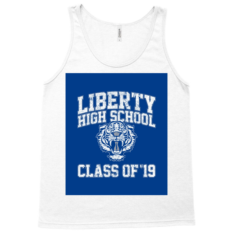 Lhs Class Of 19 Poster Aesthetic Tank Top | Artistshot