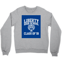 Lhs Class Of 19 Poster Aesthetic Crewneck Sweatshirt | Artistshot