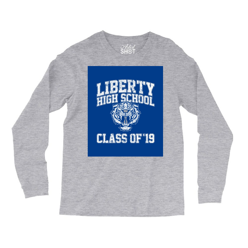 Lhs Class Of 19 Poster Aesthetic Long Sleeve Shirts | Artistshot