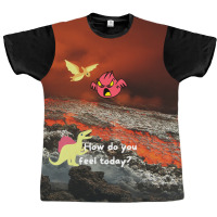 How Do You Feel Today Poster Tumblr Graphic T-shirt | Artistshot