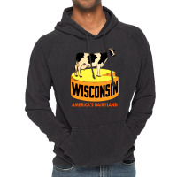 Wisconsin State Vintage Travel Decal 1 Vintage Hoodie | Artistshot