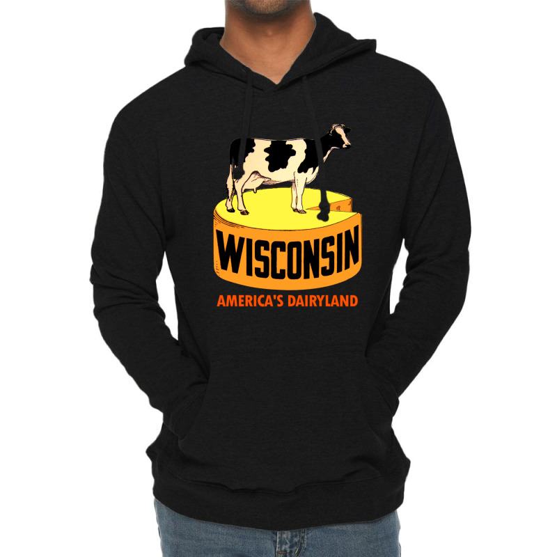 Wisconsin State Vintage Travel Decal 1 Lightweight Hoodie | Artistshot