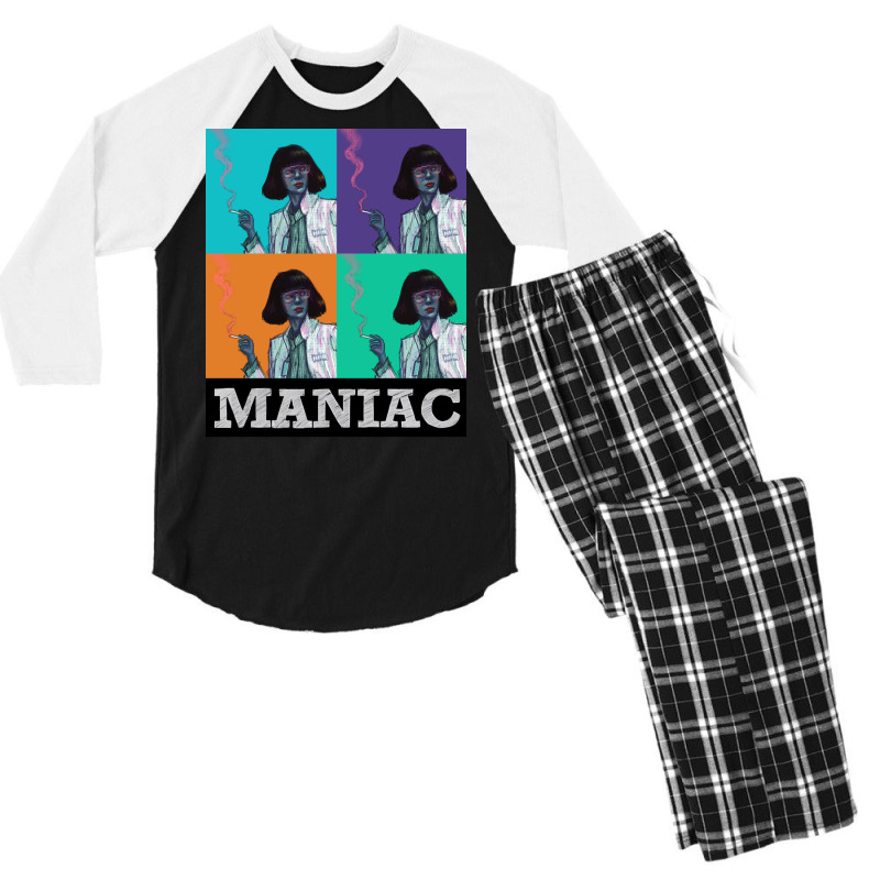 Maniac Dr Azumi Fujita Poster Men's 3/4 Sleeve Pajama Set | Artistshot