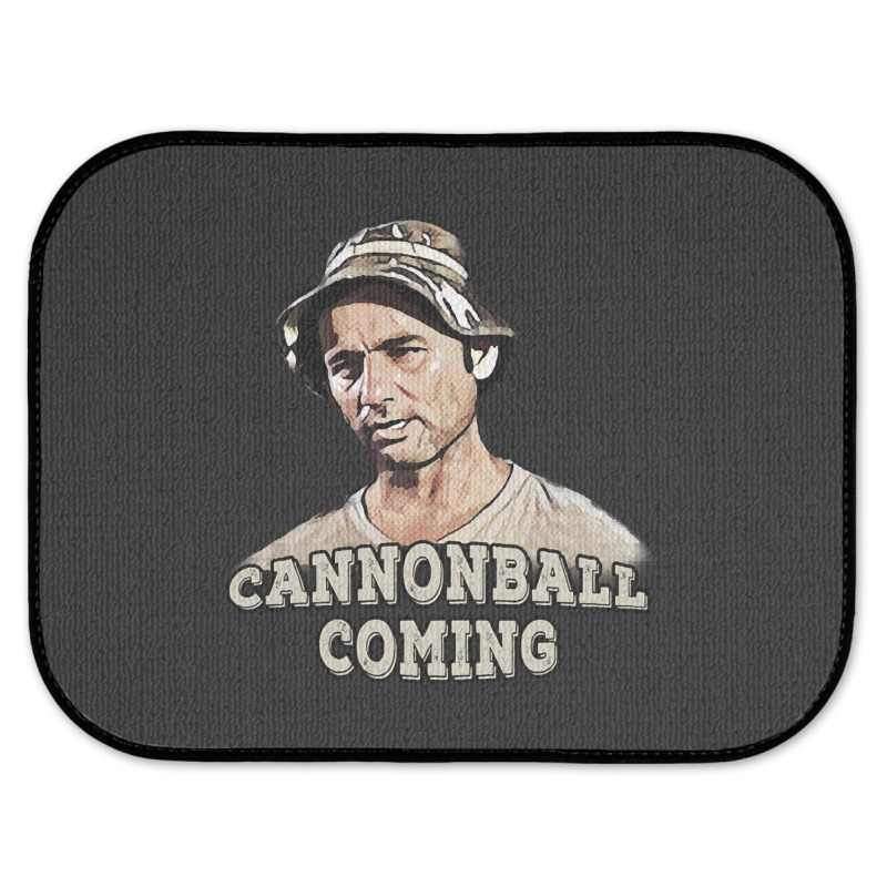 Cannon Ball Coming Rear Car Mat | Artistshot