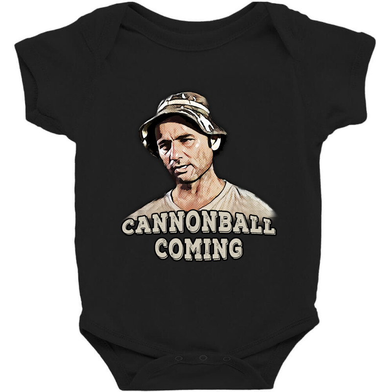 Cannon Ball Coming Baby Bodysuit by brushdatum98 | Artistshot