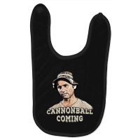 Cannon Ball Coming Baby Bibs | Artistshot