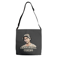 Cannon Ball Coming Adjustable Strap Totes | Artistshot