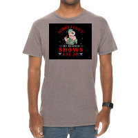 Sorry I Canx27t My Murder Shows Are On V2 Poster Stars Vintage T-shirt | Artistshot