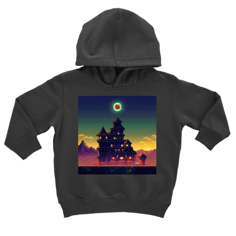 Castle In The Night Toddler Hoodie | Artistshot