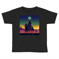 Castle In The Night Toddler T-shirt | Artistshot