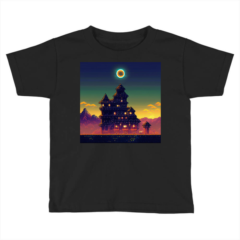 Castle In The Night Toddler T-shirt | Artistshot