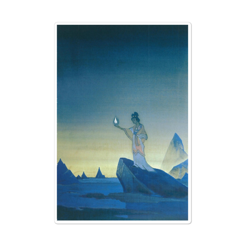 Angi Yoga By Nicholas Roerich Sticker | Artistshot