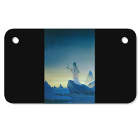 Angi Yoga By Nicholas Roerich Motorcycle License Plate | Artistshot