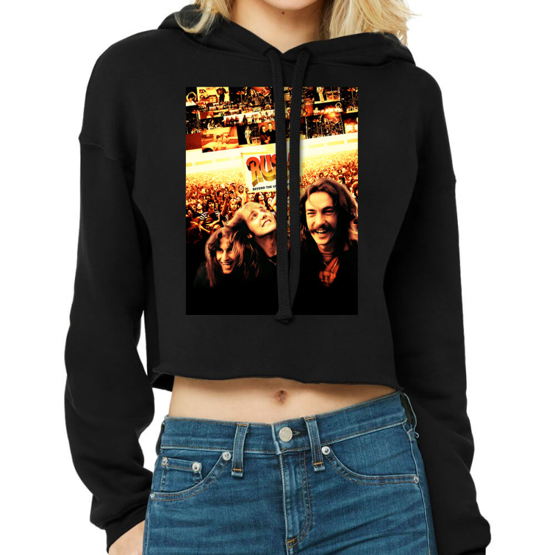 Beyond The Lighted Stage 1 Cropped Hoodie by nilbelupg | Artistshot