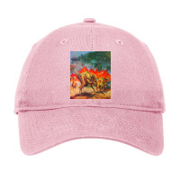 Hadrosaurus Poster 80s Adjustable Cap | Artistshot