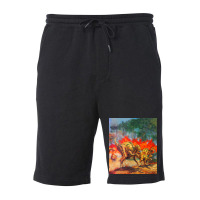 Hadrosaurus Poster 80s Fleece Short | Artistshot