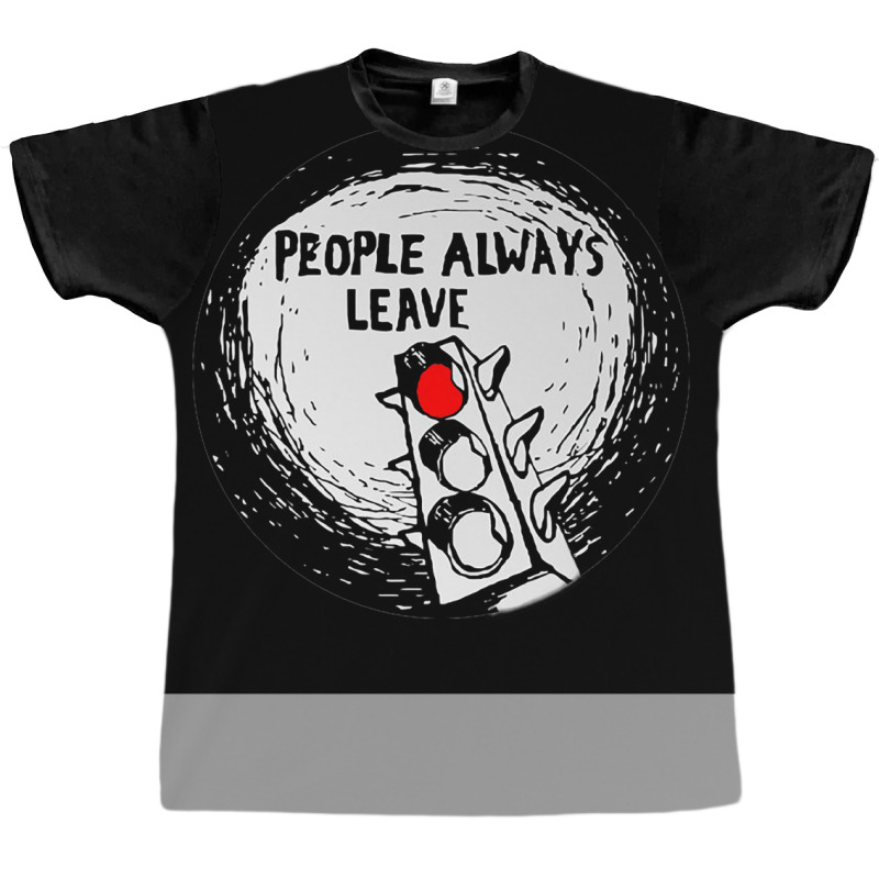 One Tree Hillpeople Always Leave Poster 80s Graphic T-shirt | Artistshot