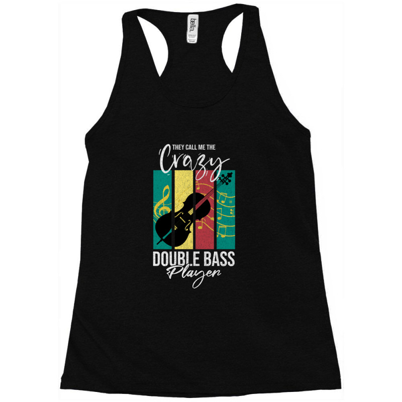 Vintage Contra Bass Bass Music Racerback Tank by ToryFahy | Artistshot