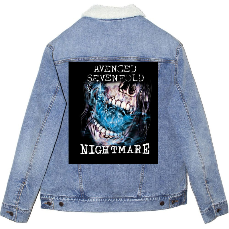 Avenged Sevenfold 32 Unisex Sherpa-lined Denim Jacket | Artistshot