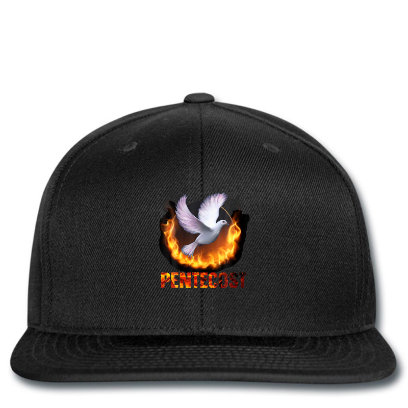 Pentecost Doves Fire Flame Holy Spirit Catholic Printed Hat | Artistshot