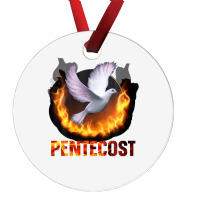 Pentecost Doves Fire Flame Holy Spirit Catholic Ornament | Artistshot