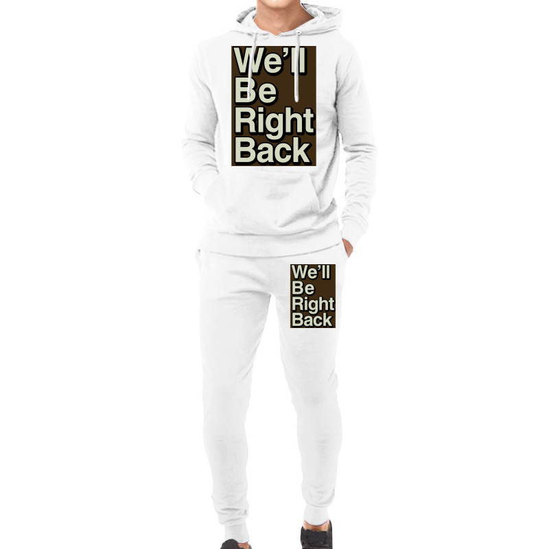 The Eric Andre Show Wex27ll Be Right Back Poster Hoodie & Jogger set by roccionsteeleys | Artistshot