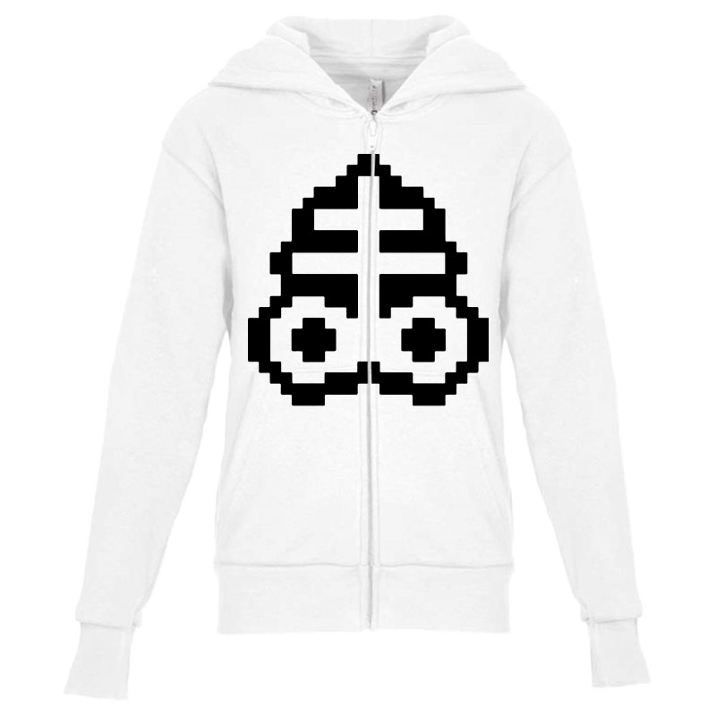 Binding Of Isaac Symbol Youth Zipper Hoodie by Cublaxsueng | Artistshot