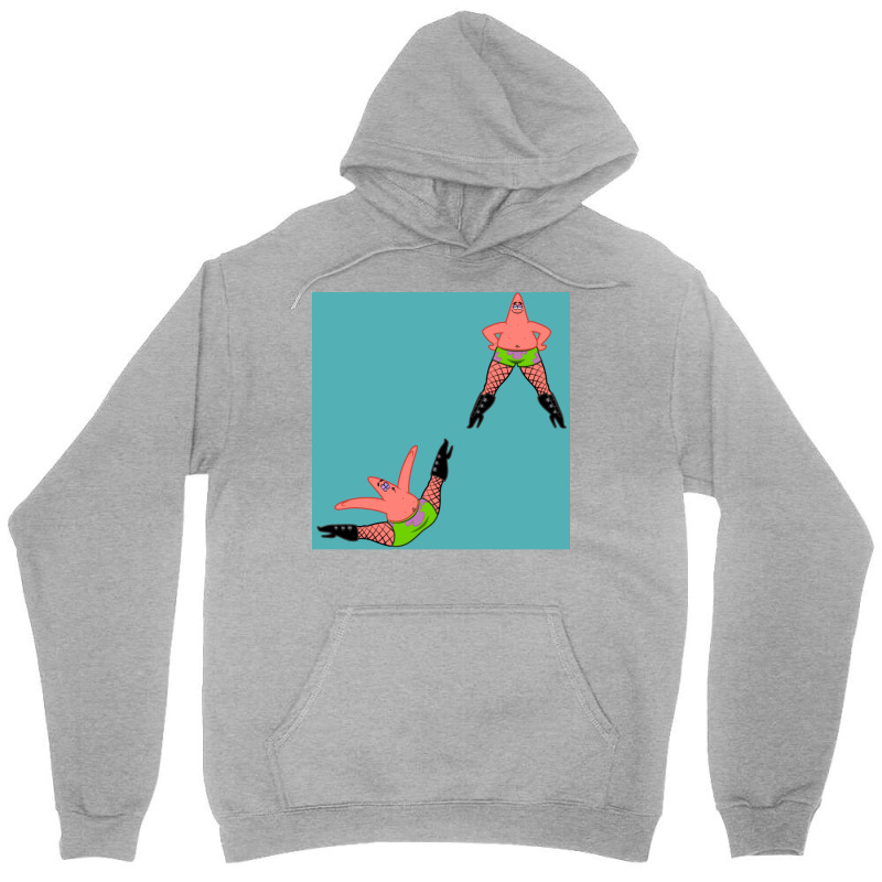 Patrick In Heels Duo Poster Green Unisex Hoodie | Artistshot