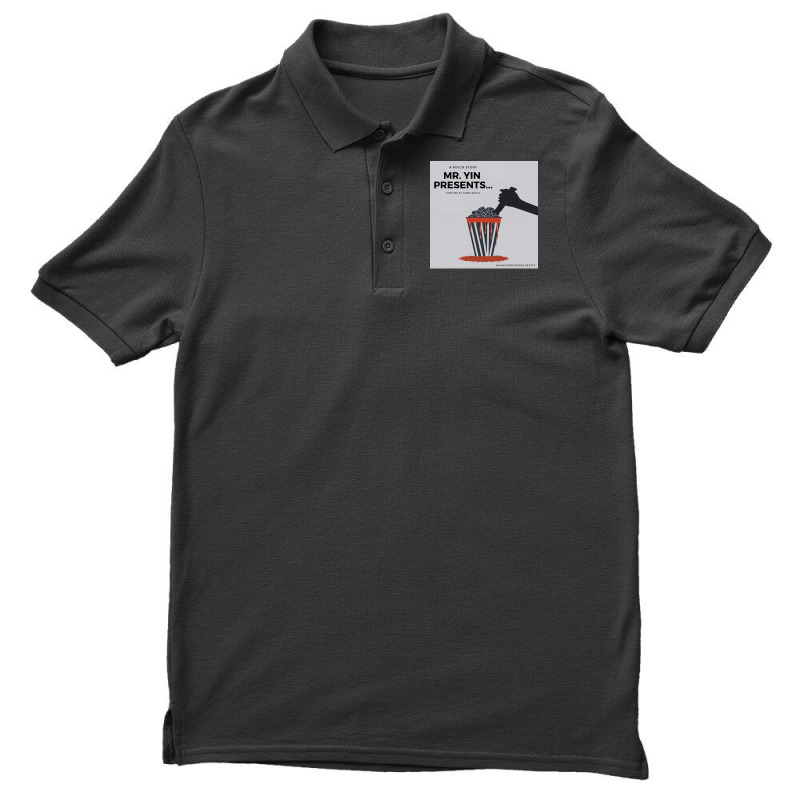 Psych Quotmr Yin Presentsquot Poster Red Men's Polo Shirt | Artistshot