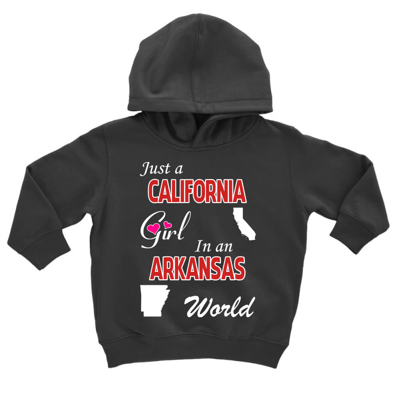 California - Arkansas Toddler Hoodie by ternacanuda251 | Artistshot