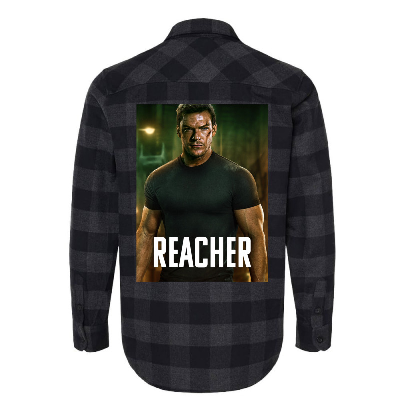 Reacher Said Nothing Poster Travel Flannel Shirt | Artistshot