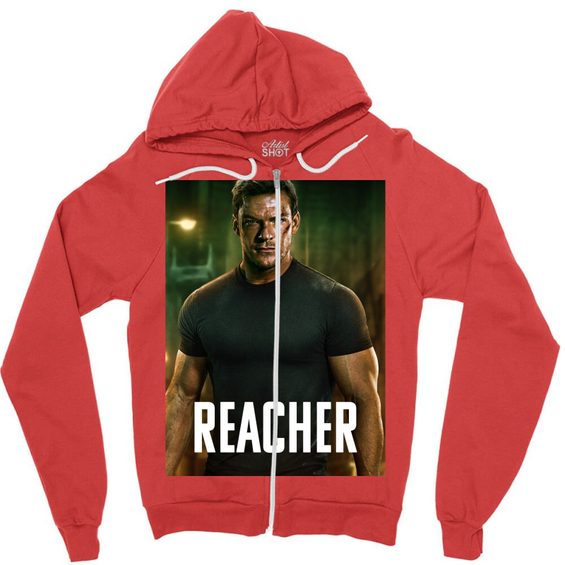 Reacher Said Nothing Poster Travel Zipper Hoodie | Artistshot