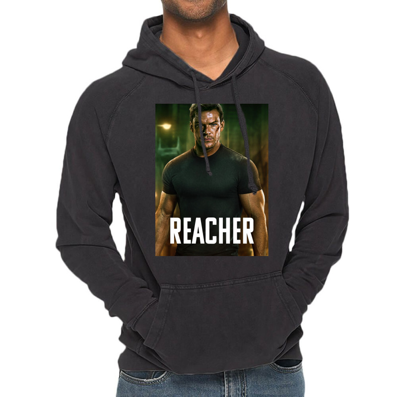 Reacher Said Nothing Poster Travel Vintage Hoodie | Artistshot