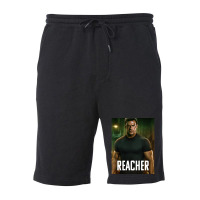 Reacher Said Nothing Poster Travel Fleece Short | Artistshot