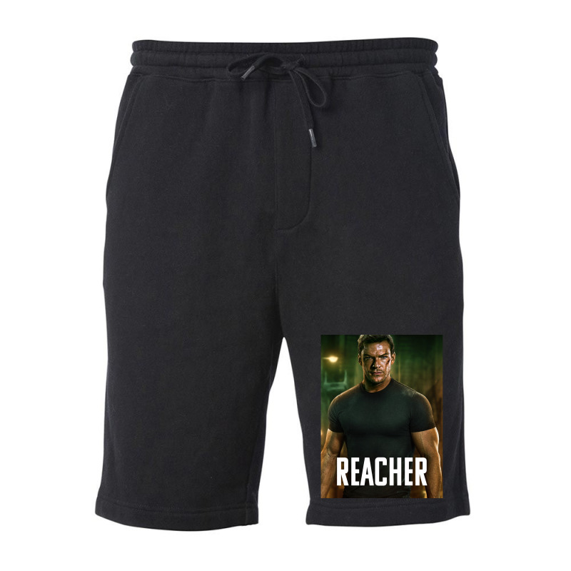 Reacher Said Nothing Poster Travel Fleece Short | Artistshot