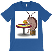 Roach Eating A Krabby Patty Poster Girl T-shirt | Artistshot