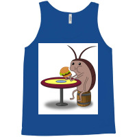 Roach Eating A Krabby Patty Poster Girl Tank Top | Artistshot