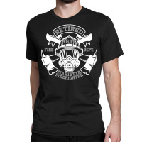 Retired Firefighter Marietta, Georgia Tribute   2 Sided T Shirt Classic T-shirt | Artistshot