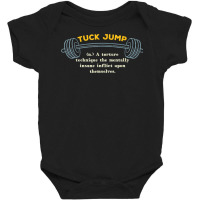 Tuck Jump Definition Workout Memes Gym Trending Fitness T Shirt Baby Bodysuit | Artistshot