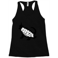 Baragon Text Silo Racerback Tank | Artistshot