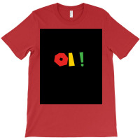 Roy Oi Oi Roy Says Hi Funny Poster Red Music T-shirt | Artistshot