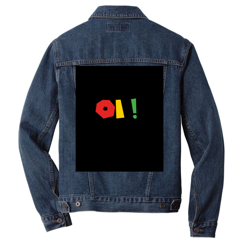 Roy Oi Oi Roy Says Hi Funny Poster Red Music Men Denim Jacket | Artistshot